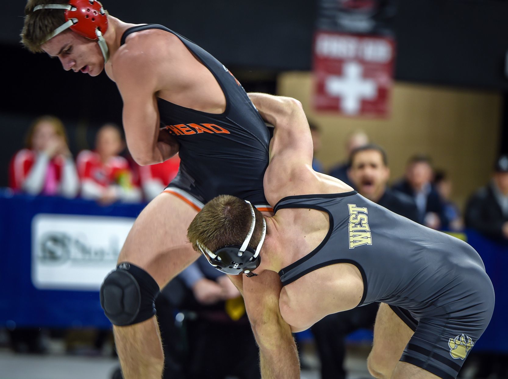 Day two of the wrestling tournament